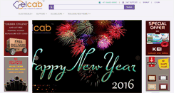 Desktop Screenshot of elcab.co.in