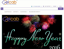 Tablet Screenshot of elcab.co.in